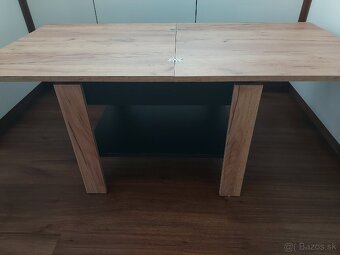 Rozkladaci konferencny stolik Mazzoni dub artisan 65x65cm - 7