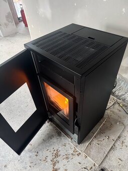 Peletová pec/ kachle - 7