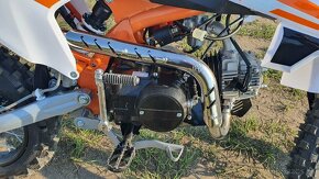 Pitbike MiniRocket SuperPit 125ccm 17/14 oranžová - 7