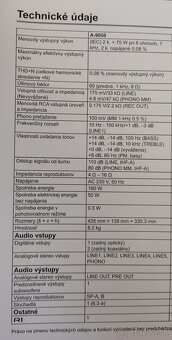 Zosilňovač ONKYO A-9050 - 7