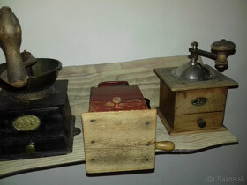 Predám - starožitný dizajnový mlynček na kávu TIX - 7