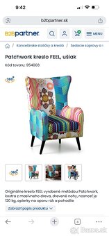 Predám Patchwork kreslo - 7