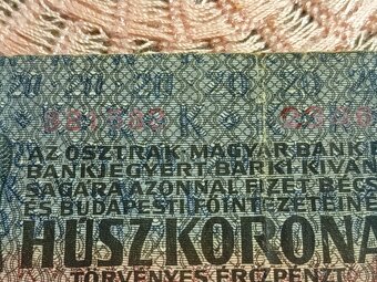 Bankovka R-U Husz korona - 7