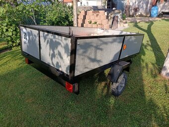 Prívesný vozík za malotraktor (vlečka) - 7