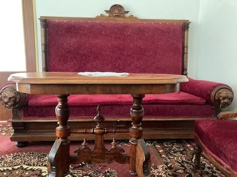 Predáme originálnu starožitnú sedaciu súpravu - 7