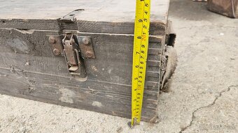 Vojenska drevena krabica bedňa 7. - 7