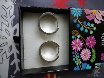 Zľava 15 eur+poštovné grátis - trblietavé náušnice P. Toth - 7