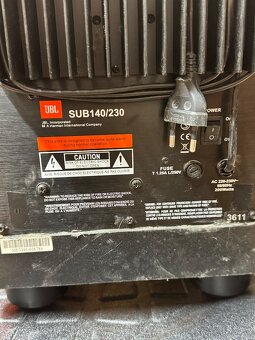 Subwofer JBL sub 140/230 - 7