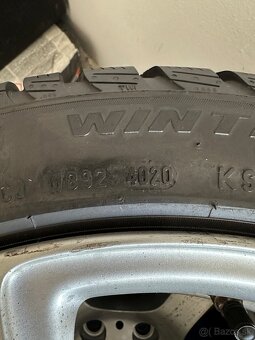 BMW originál disky R17 + zimné pneumatiky Pirelli - 7