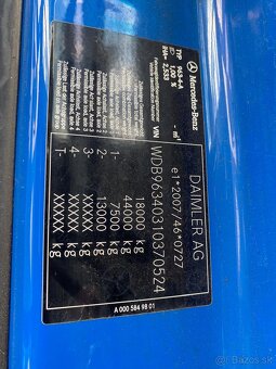 Prodáme tahač MB- Actros 1845, rok: 05/2019, standart. - 7