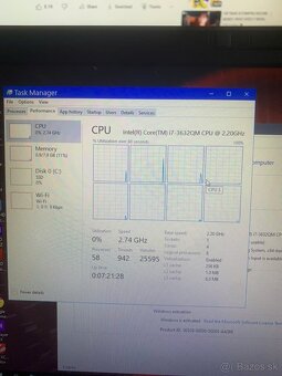 FUJITSU LIFEBOOK E752 i7 QM/ 8GB / 128SSD TOSHIBA ZA 45 - 7