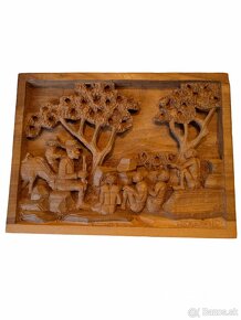 Obraz - drevorezba / Makavijera - wood carving - 7