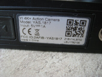 ♦️ Akčná kamera Xiaomi Yi 4K+ ♦️ model YAS.1817 ♦️ - 7