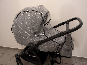 Predám kočík Noordi fjordi 3v1 (Dark grey) - 7