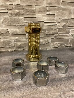 🔩KERAMICKÁ ZLATÁ SKRUTKA FĽAŚA DARĆEK🔩 - 7