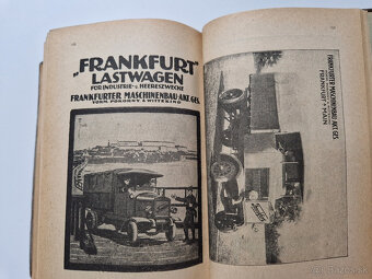 Stará technická příručka 1921 automobil motocykl veterán - 7