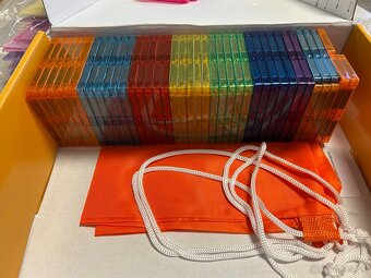 Magneticka stavebnica - Magnetic tiles - 121ks - 7