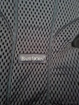 Babybjorn Airy mesh- ergonomický nosič - 7