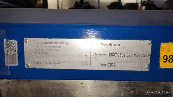 71bar 16mm beton pumpa nástřik max 6m3/h AtlasCopco Meyco Al - 7