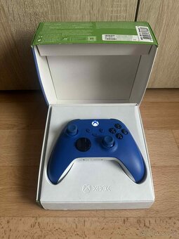 Xbox Series S/X ovládač (Shock Blue, komplet balenie) - 7