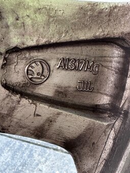 Škoda disky 5x112 + letné pneumatiky 205/55 r16 - 7