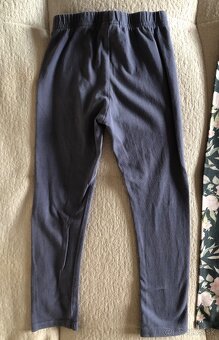 ——-2x bavlnené handmade legíny, Lily Grey, 104, 3 E—- - 7