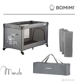 Detská cestovná posteľ Bomimi Mondo - 7