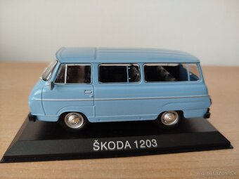 Predám modely škoda 1203 a ine 1:43. - 7