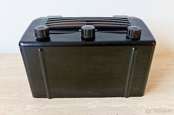 Krásné starožitné rádio Tesla Talisman 305U, top stav - 7