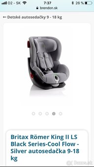 Britax Römer King II LS (9-18kg) - 7