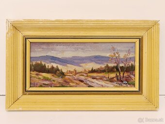Obrazy Josef OŠKRDA, olejeomalby 46x53 - 7