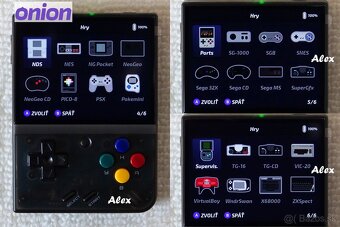 Nové MIYOO Mini Plus - EXTRA Game Boy, Onion, 60 tisíc hier - 7