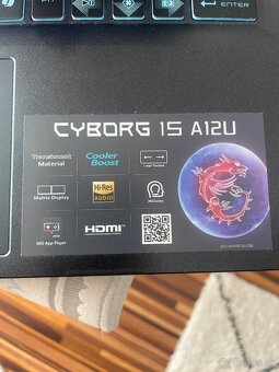 Msi Cyborg 15 - 7