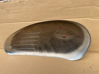 Chromový kryt nádrže pre Jawa Panelka / Športka - 7