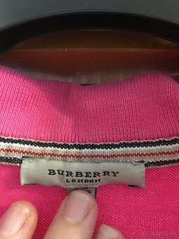 BURBERRY originál dámske tricko L - 7