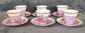 kávový porcelánový set - 7