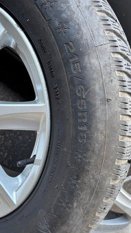 Zimné pneumatiky Dunlop Wintersport 5 na diskoch ENZO R16 - 7