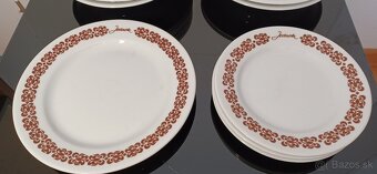 Retro reštauračné taniere Jednota - 7