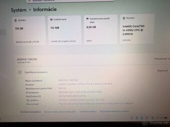 Dell Latitude E7440 / i5 / 8GB RAM / SSD / Win 11 Pro - 7