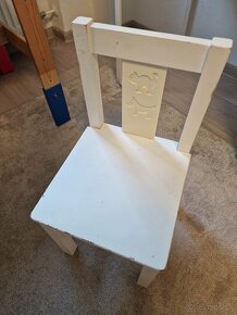 Detský rastúci stolík + 2 detské IKEA stoličky. - 7