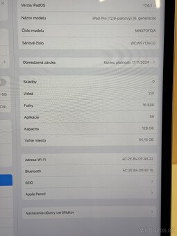 Apple IPad PRO M2 2022 128GB+ZÁRUKA - 7