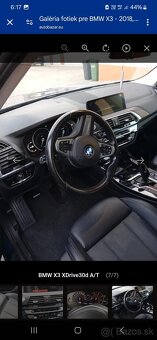Bmw x3 xDrive 3.0d 195kw 6/18 193tkm - 7