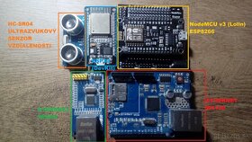 IoT dashboard - Hladinomer - ESP32 / Arduino / LoRaWAN - 7