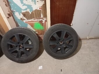 Predám Letné pneu na diskoch 205/55R16 - 7