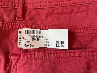 Nové panske Strecove nohavice Pierre Cardin, vel.35/36 - 7