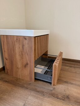 NOVÁ zmontovaná kúpelňová skrinka s umývadlom SAT Delano 60 - 7