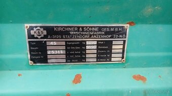 Rozmeradlo hnoja kirchner 4,5t - 7