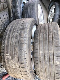 4ks alu disky orig. Audi 5x112 R20 pneu 255/45 r20 - 7