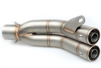 Športový Nový univerzálny moto výfuk nerezový Logo: Mivv - 7