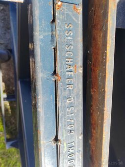 Pracovný stôl/ponk/regál/železne palety - 7